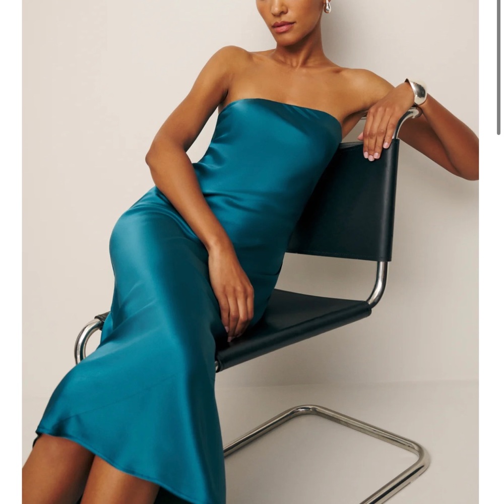 reformation joana silk dress
